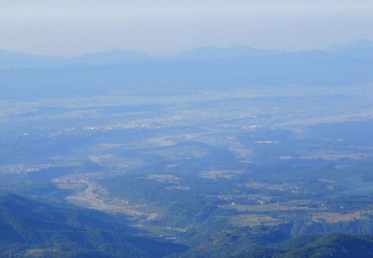 Dehradun Valley from Landour by paulhami