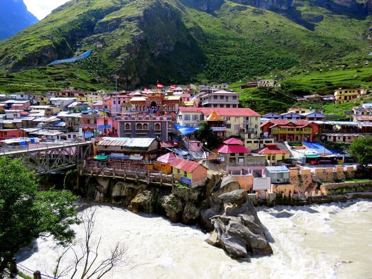 "Alakananda river near Badrinath temple" by Shitha Valsan