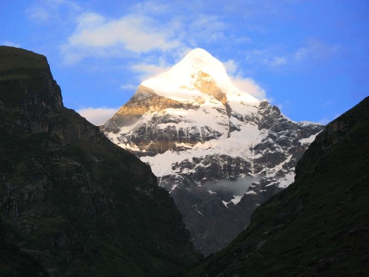 "Neelkantha Peak- View from Badrinath"