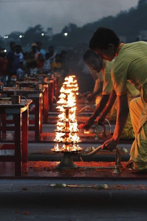 Prayer on Ganges by Shrey Khurana